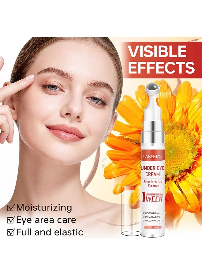 LANEMAY Eye Moisturizing Essence Eye Cream - Hydrating and Repairing Eye Care Cream for the Eye Area 15ml - Image 2